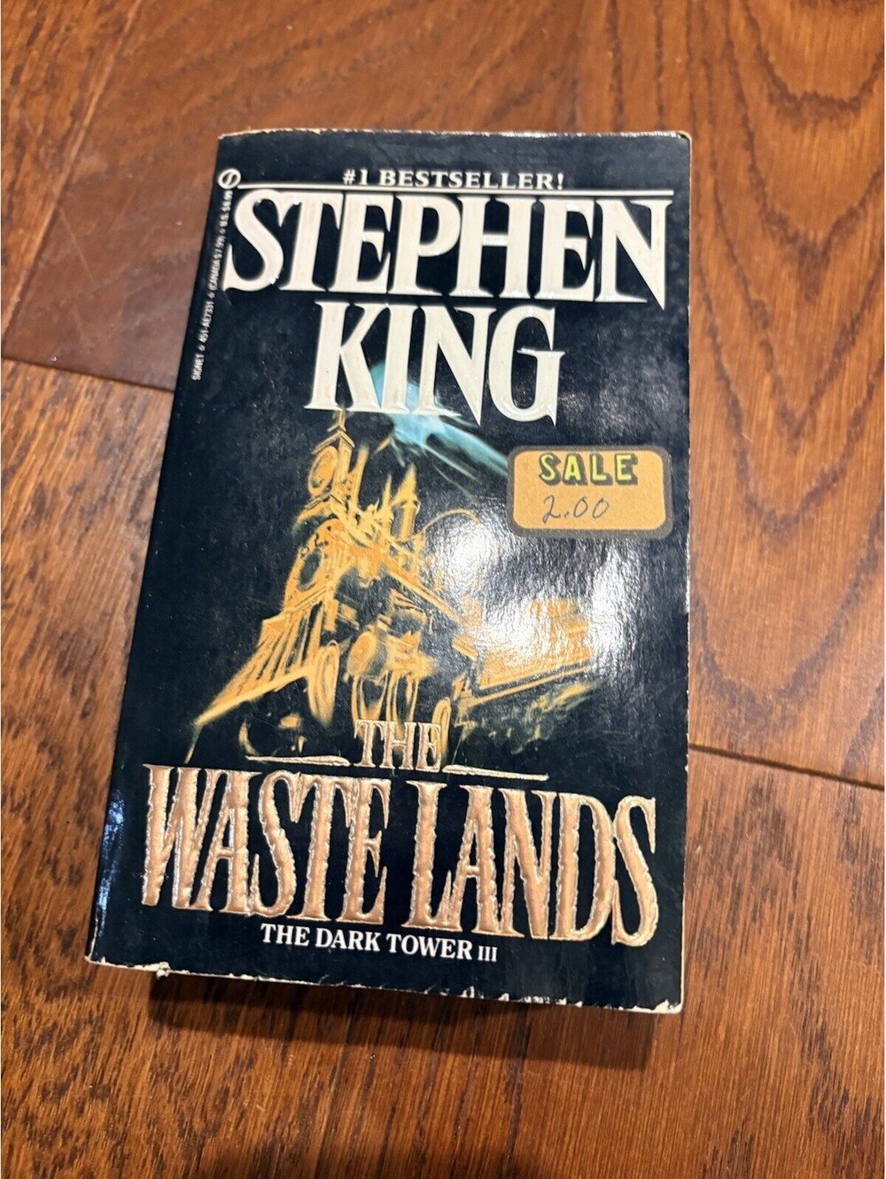 The Waste Lands by Stephen King Dark Tower III 1st Edition Signet Paperback
